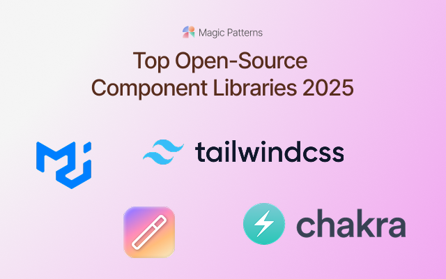 Top Open-Source React Component Libraries in 2025