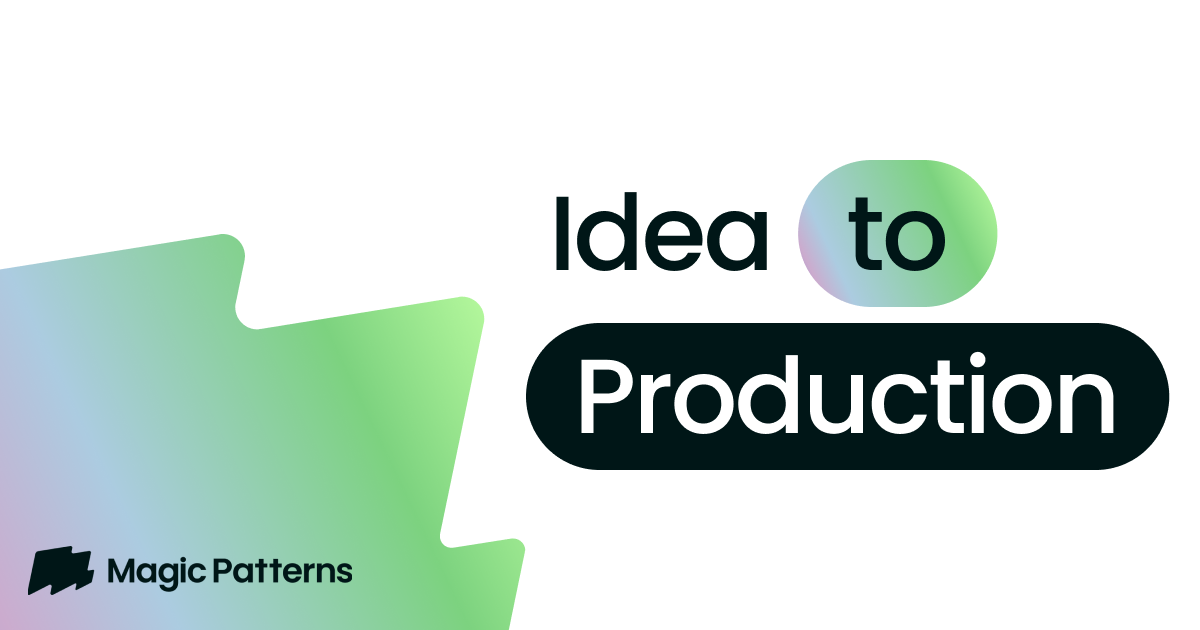 Magic Patterns: AI Design Tool